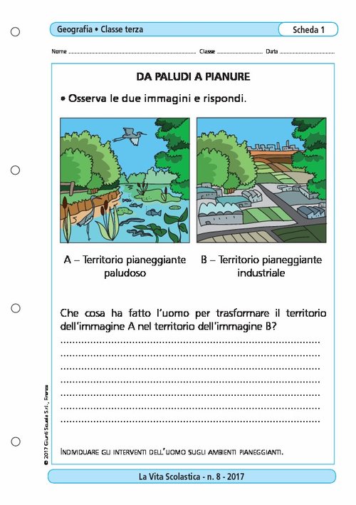 Da paludi a pianure | Giunti Scuola Da paludi a pianure | Giunti Scuola