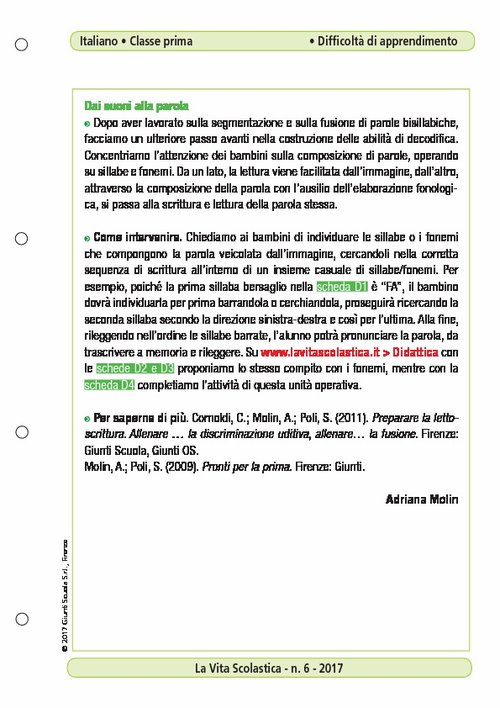 Dai suoni alla parola | Giunti Scuola Dai suoni alla parola | Giunti Scuola