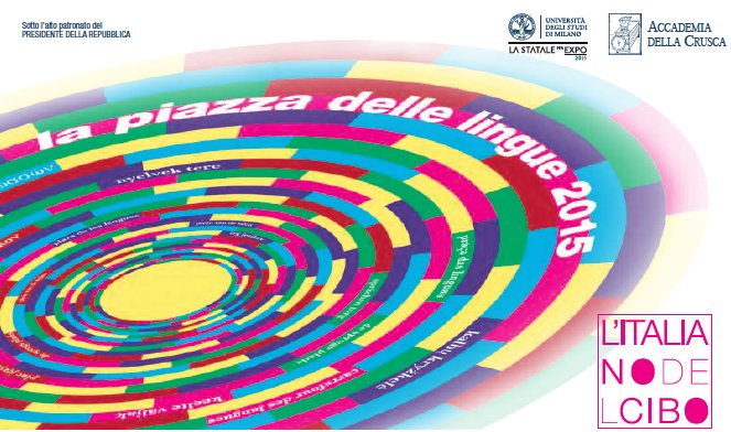 Dal 30 settembre La Piazza delle lingue 2015- L’italiano del cibo | Giunti Scuola