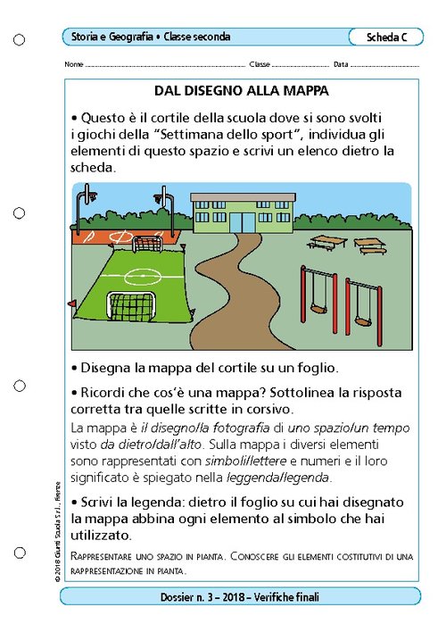 Dal disegno alla mappa | Giunti Scuola Dal disegno alla mappa | Giunti Scuola