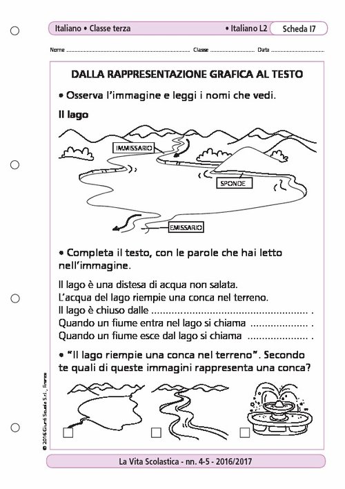 Dalla rappresentazione grafica al testo | Giunti Scuola Dalla rappresentazione grafica al testo | Giunti Scuola