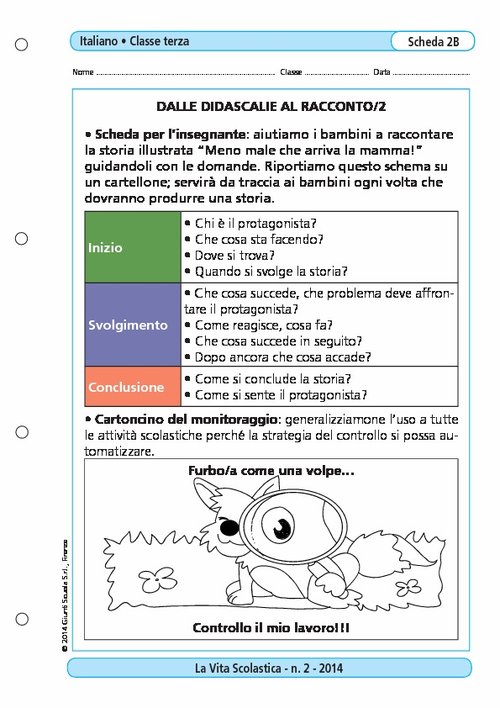 Dalle didascalie al racconto/2 | Giunti Scuola Dalle didascalie al racconto/2 | Giunti Scuola