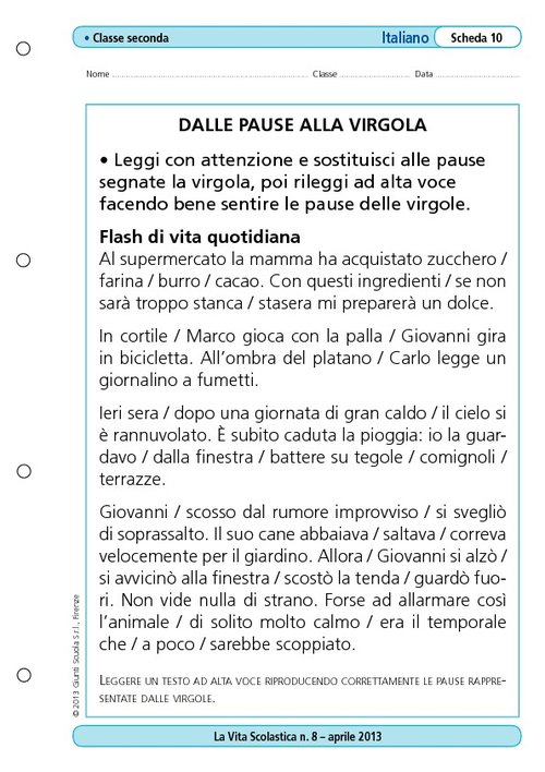 Dalle pause alla virgola | Giunti Scuola