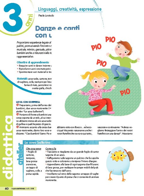 Danze e canti con uova colorate | Giunti Scuola Danze e canti con uova colorate | Giunti Scuola