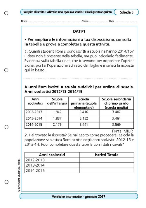 Dati/1 | Giunti Scuola Dati/1 | Giunti Scuola
