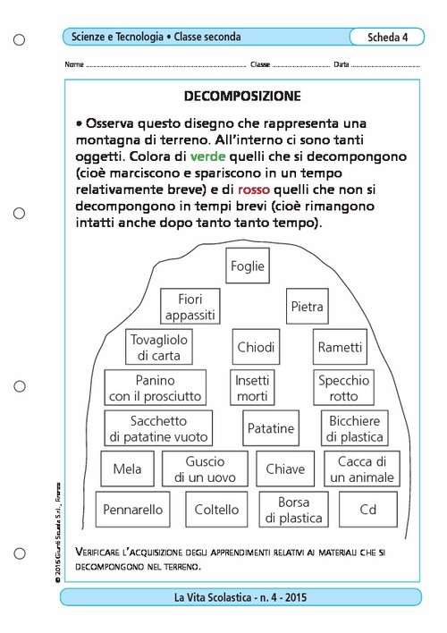 Decomposizione | Giunti Scuola Decomposizione | Giunti Scuola