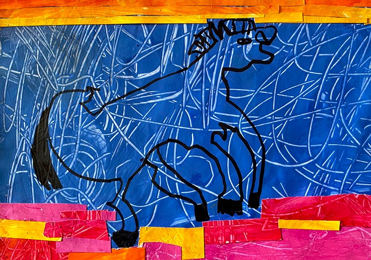 Degas a confronto con i cavalli blu di Franz Marc | Giunti Scuola Degas a confronto con i cavalli blu di Franz Marc | Giunti Scuola