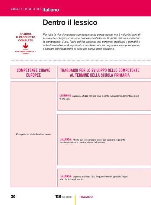 Dentro il lessico | Giunti Scuola Dentro il lessico | Giunti Scuola
