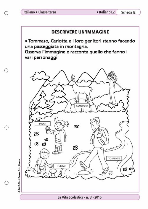 Descrivere un'immagine | Giunti Scuola Descrivere un'immagine | Giunti Scuola