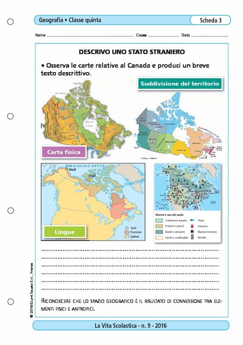 Descrivo uno stato straniero | Giunti Scuola Descrivo uno stato straniero | Giunti Scuola
