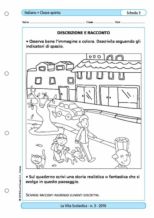 Descrizione e racconto | Giunti Scuola Descrizione e racconto | Giunti Scuola