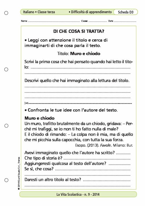 Di che cosa si tratta? | Giunti Scuola Di che cosa si tratta? | Giunti Scuola