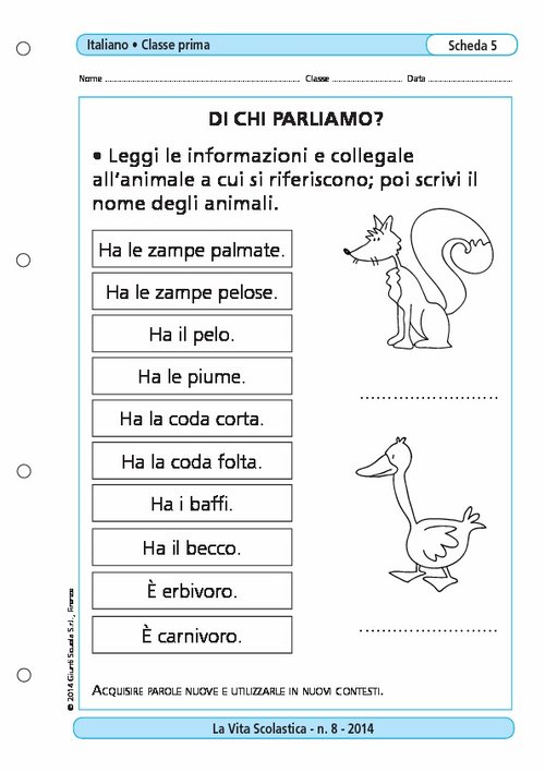Di chi parliamo? | Giunti Scuola Di chi parliamo? | Giunti Scuola