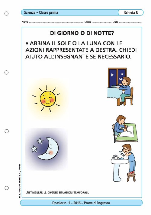 Di giorno o di notte? | Giunti Scuola Di giorno o di notte? | Giunti Scuola