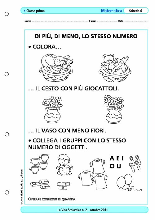 Di più, di meno, lo stesso numero | Giunti Scuola Di più, di meno, lo stesso numero | Giunti Scuola
