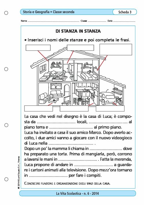 Di stanza in stanza | Giunti Scuola Di stanza in stanza | Giunti Scuola