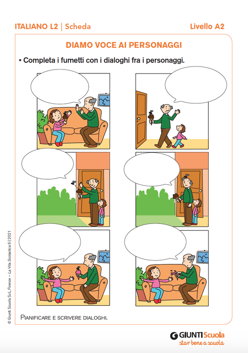 Diamo voce ai personaggi | Giunti Scuola Diamo voce ai personaggi | Giunti Scuola