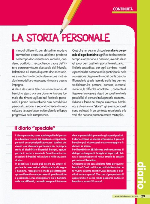 Diario per la continuità: la storia personale | Giunti Scuola Diario per la continuità: la storia personale | Giunti Scuola