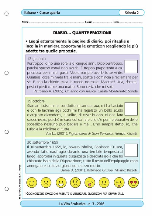 Diario... quante emozioni! | Giunti Scuola Diario... quante emozioni! | Giunti Scuola