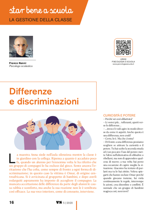 Differenze e discriminazioni | Giunti Scuola