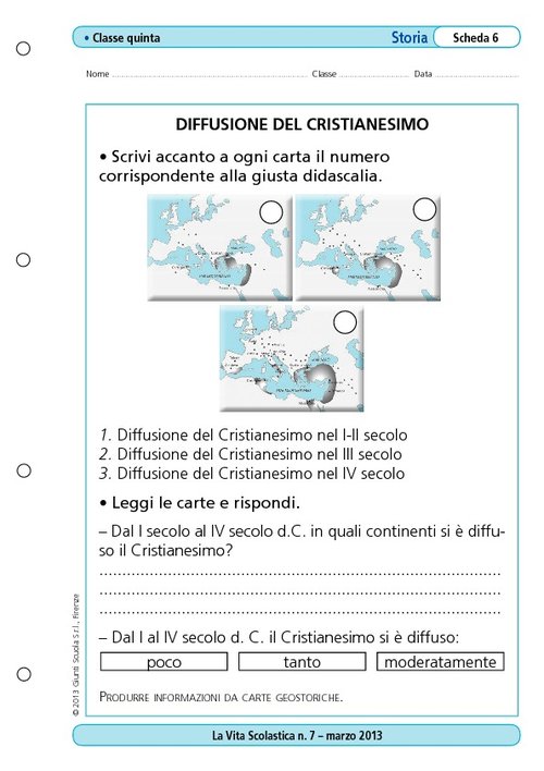 Diffusione del Cristianesimo | Giunti Scuola Diffusione del Cristianesimo | Giunti Scuola