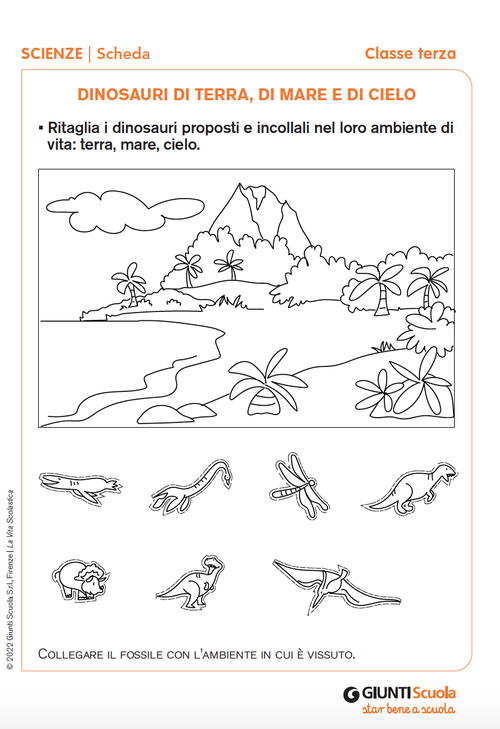 Dinosauri di terra, di mare e di cielo | Giunti Scuola Dinosauri di terra, di mare e di cielo | Giunti Scuola