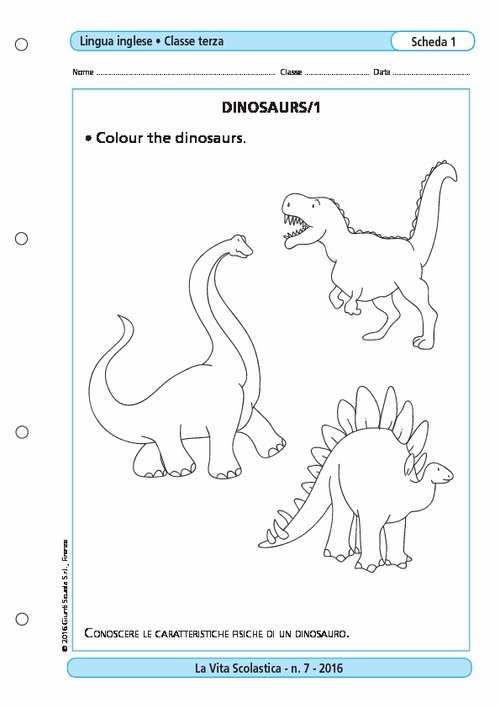 Dinosaurs/1 | Giunti Scuola Dinosaurs/1 | Giunti Scuola