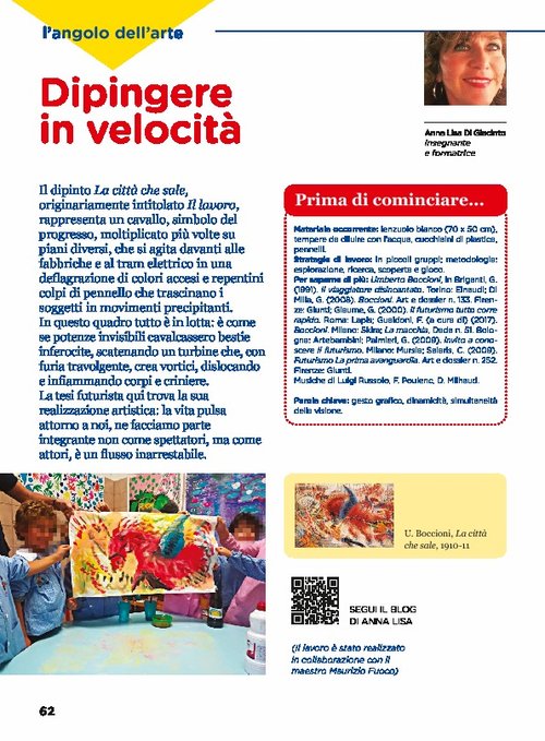 Dipingere in velocità | Giunti Scuola Dipingere in velocità | Giunti Scuola
