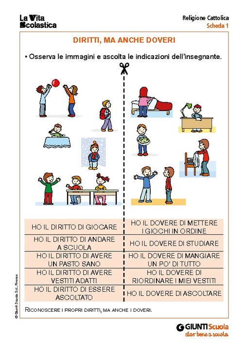 Diritti, ma anche doveri | Giunti Scuola Diritti, ma anche doveri | Giunti Scuola