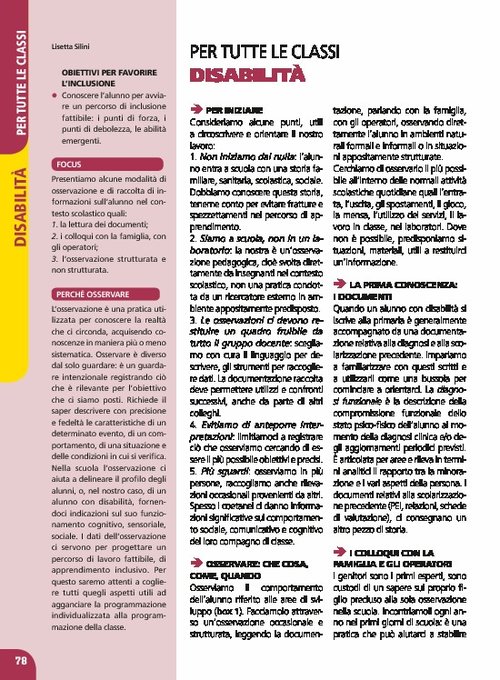 Disabilità: prove di ingresso | Giunti Scuola Disabilità: prove di ingresso | Giunti Scuola