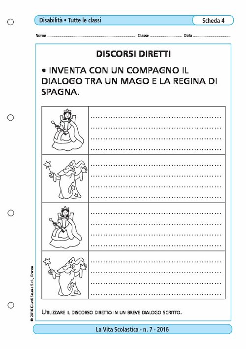 Discorsi diretti | Giunti Scuola Discorsi diretti | Giunti Scuola