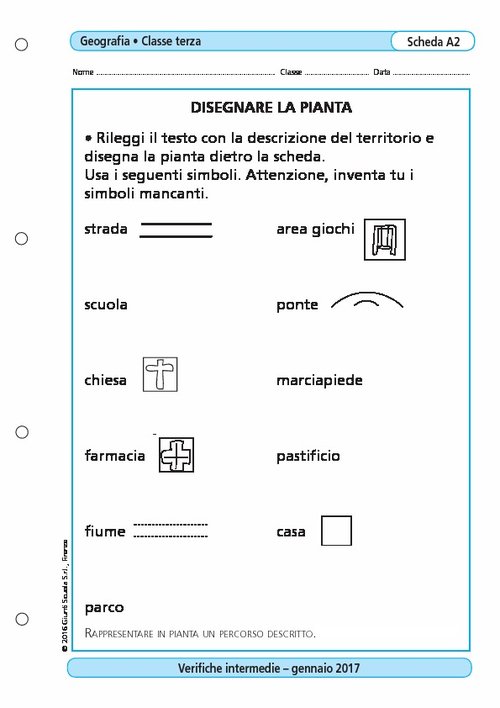 Disegnare la pianta | Giunti Scuola Disegnare la pianta | Giunti Scuola