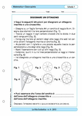 Disegnare Un Ottagono Disegnare Un Ottagono Giunti Scuola