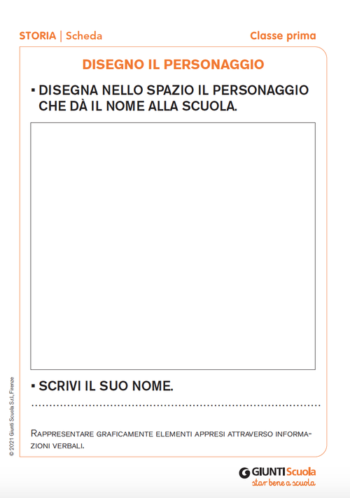 Disegno il personaggio | Giunti Scuola Disegno il personaggio | Giunti Scuola