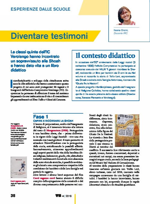 Diventare testimoni | Giunti Scuola Diventare testimoni | Giunti Scuola