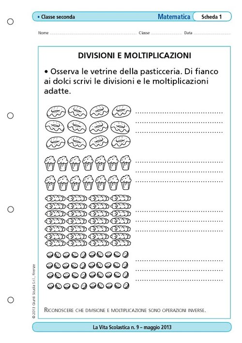 Divisioni e moltiplicazioni | Giunti Scuola Divisioni e moltiplicazioni | Giunti Scuola