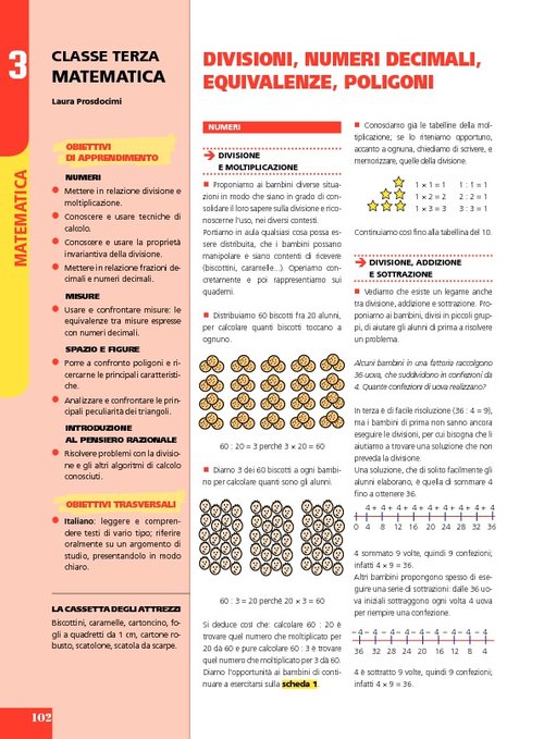 Divisioni, numeri decimali, equivalenze, poligoni | Giunti Scuola Divisioni, numeri decimali, equivalenze, poligoni | Giunti Scuola