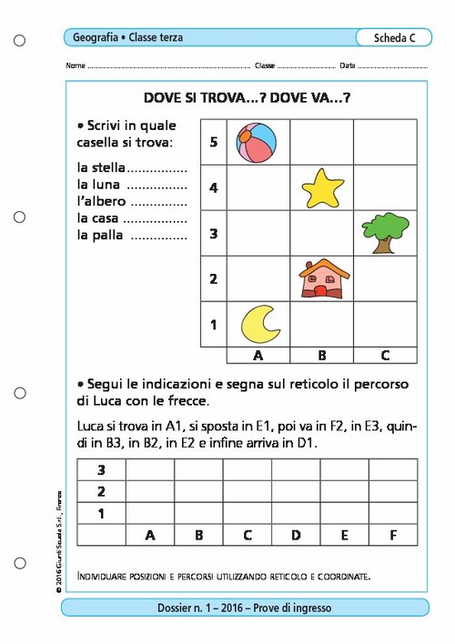 Dove si trova...? Dove va...? | Giunti Scuola