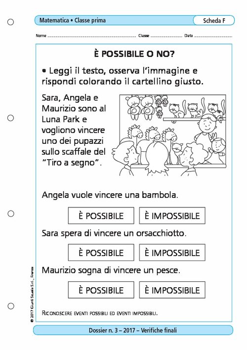È possibile o no? | Giunti Scuola È possibile o no? | Giunti Scuola