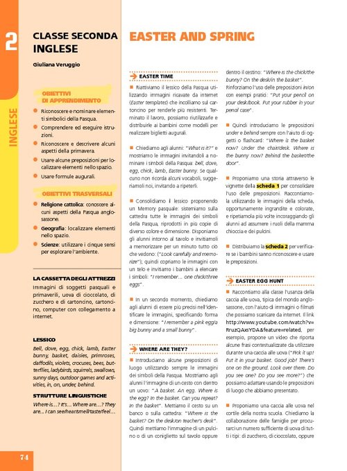 Easter and Spring | Giunti Scuola Easter and Spring | Giunti Scuola