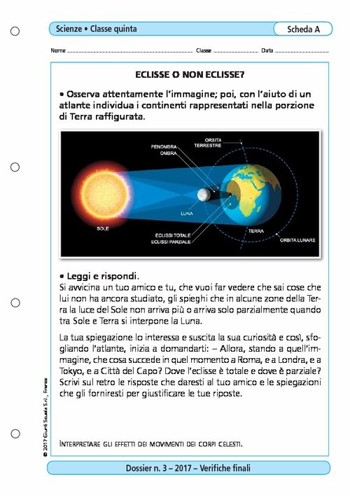 Eclisse o non eclisse? | Giunti Scuola Eclisse o non eclisse? | Giunti Scuola