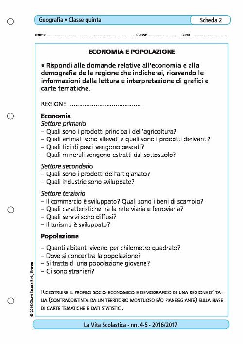 Economia e popolazione | Giunti Scuola Economia e popolazione | Giunti Scuola