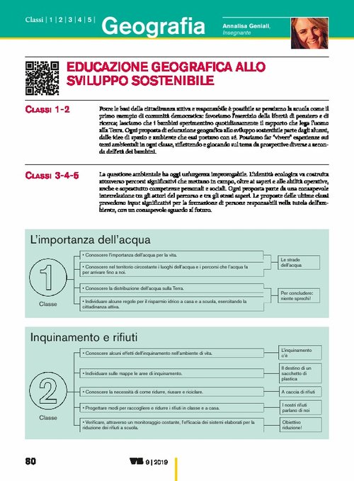 Educazione geografica allo sviluppo sostenibile | Giunti Scuola Educazione geografica allo sviluppo sostenibile | Giunti Scuola