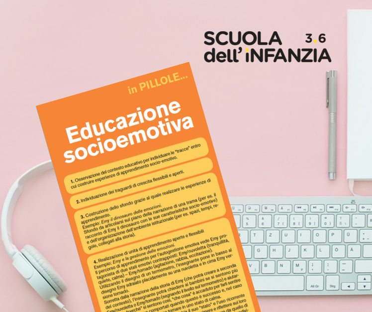 Educazione socio-emotiva alla scuola dell'infanzia - "Pillole" per cominciare bene | Giunti Scuola Educazione socio-emotiva alla scuola dell'infanzia - "Pillole" per cominciare bene | Giunti Scuola