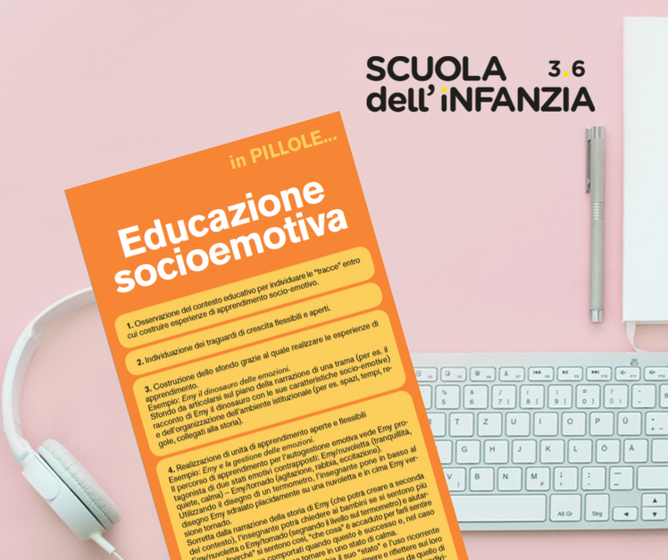 Educazione socio-emotiva alla scuola dell'infanzia - "Pillole" per cominciare bene | Giunti Scuola