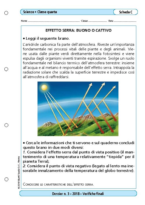 Effetto serra: buono o cattivo | Giunti Scuola Effetto serra: buono o cattivo | Giunti Scuola