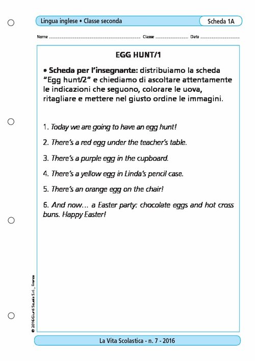 Egg hunt/1 | Giunti Scuola Egg hunt/1 | Giunti Scuola
