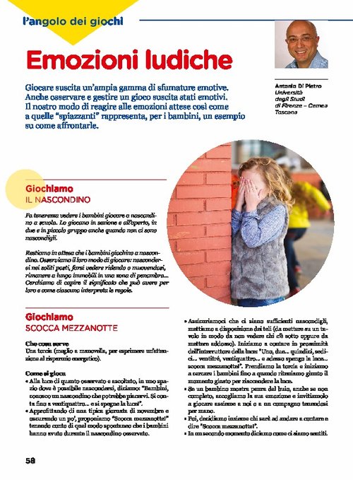 Emozioni ludiche | Giunti Scuola Emozioni ludiche | Giunti Scuola