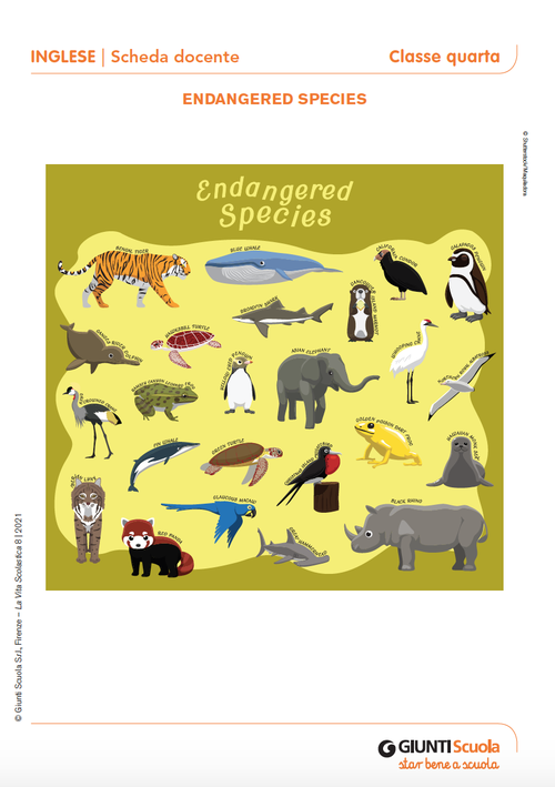 Endangered species | Giunti Scuola