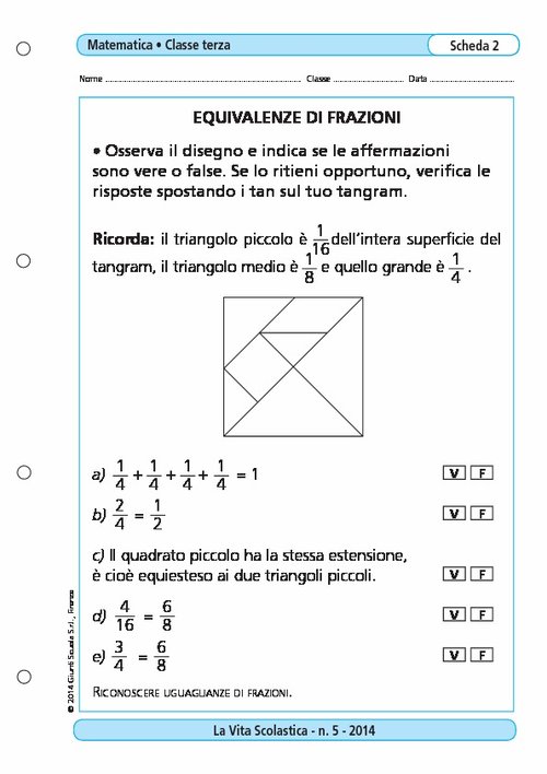 Equivalenze di frazioni | Giunti Scuola